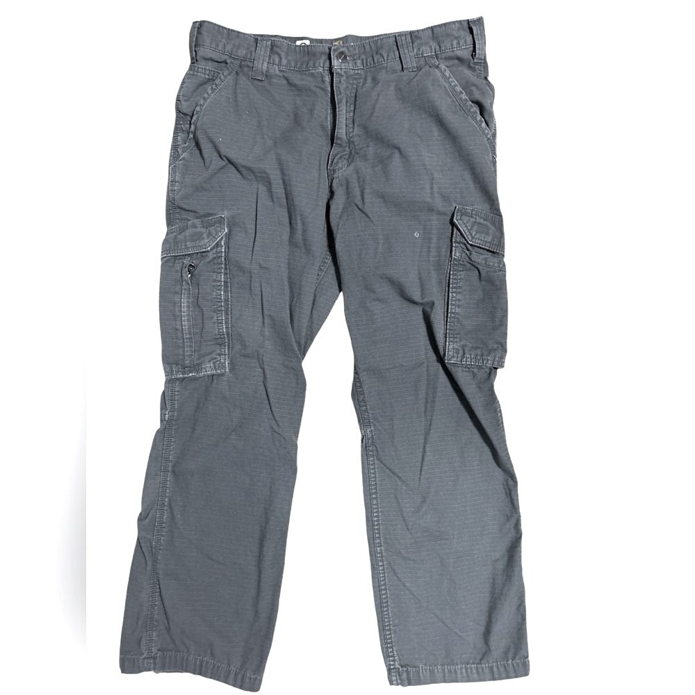 Carhartt Force Tappen Cargo Pant Gravel Gray Ripstop Gorpcore-36‎  Relaxed Fit